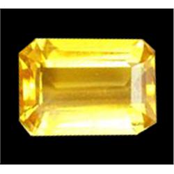 7ct Fantastic Emerald AAA Yellow Citrine Brazil (GEM-14274C)