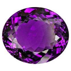 47.70ct  Incredible Oval Purple Amethyst (GEM-15225)