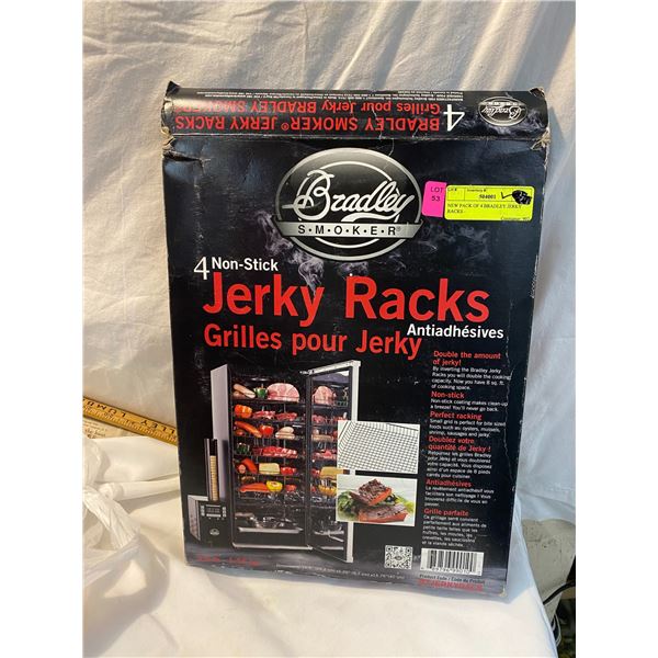 New Bradley smoker jerky racks