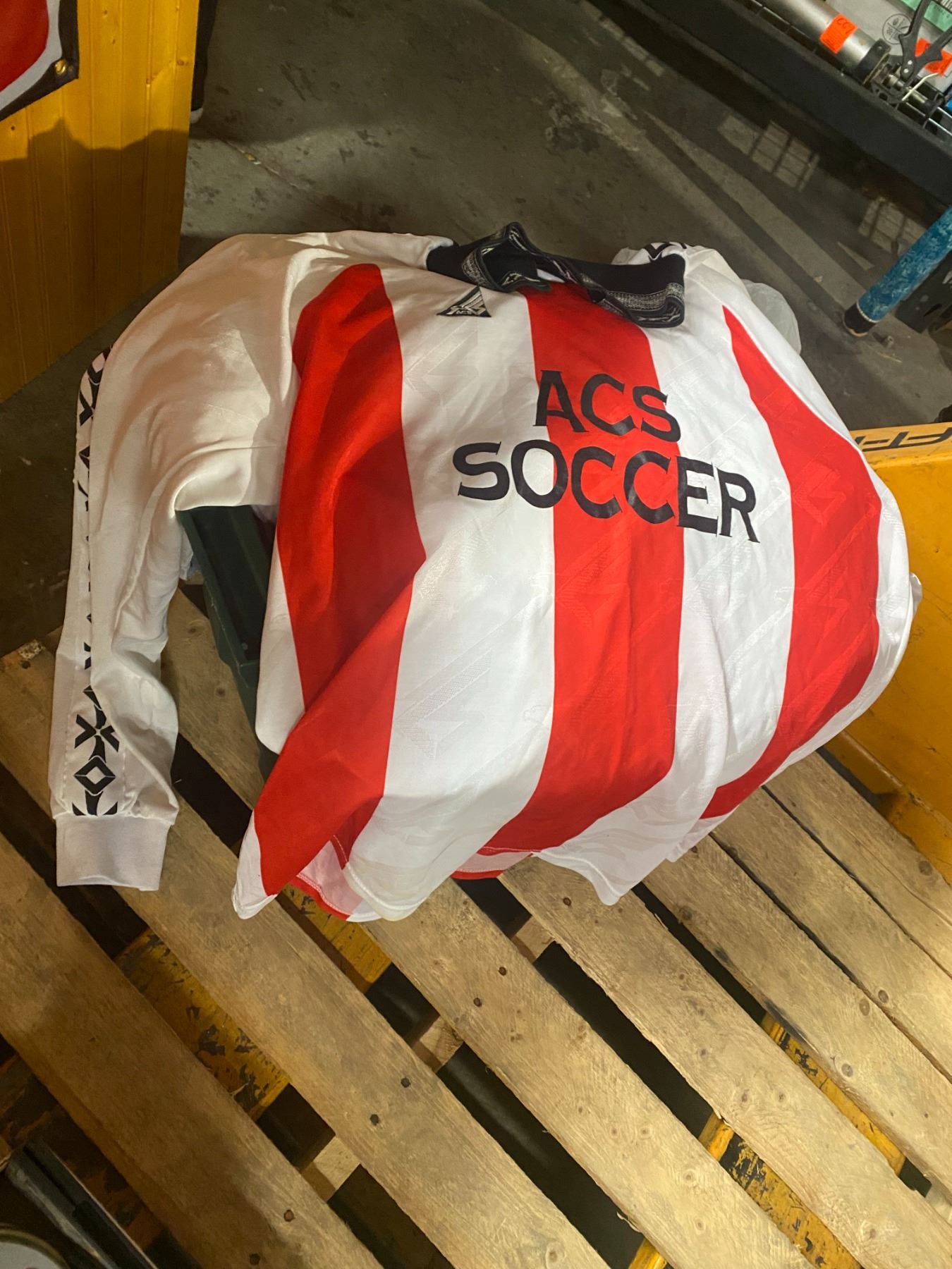 Bin jerseys and shorts