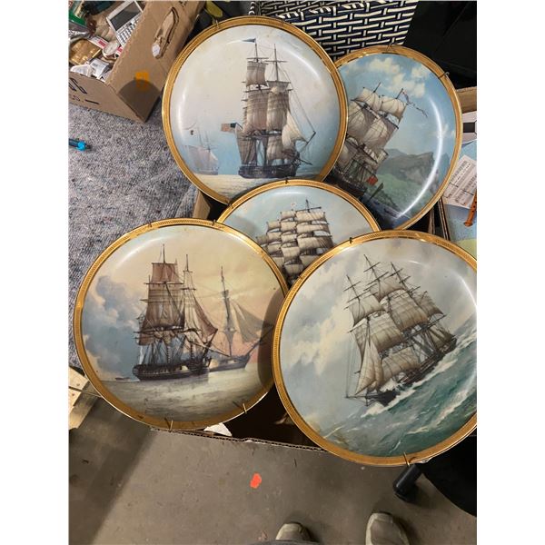 Ship collector plates