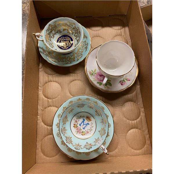 Tea cups and saucers