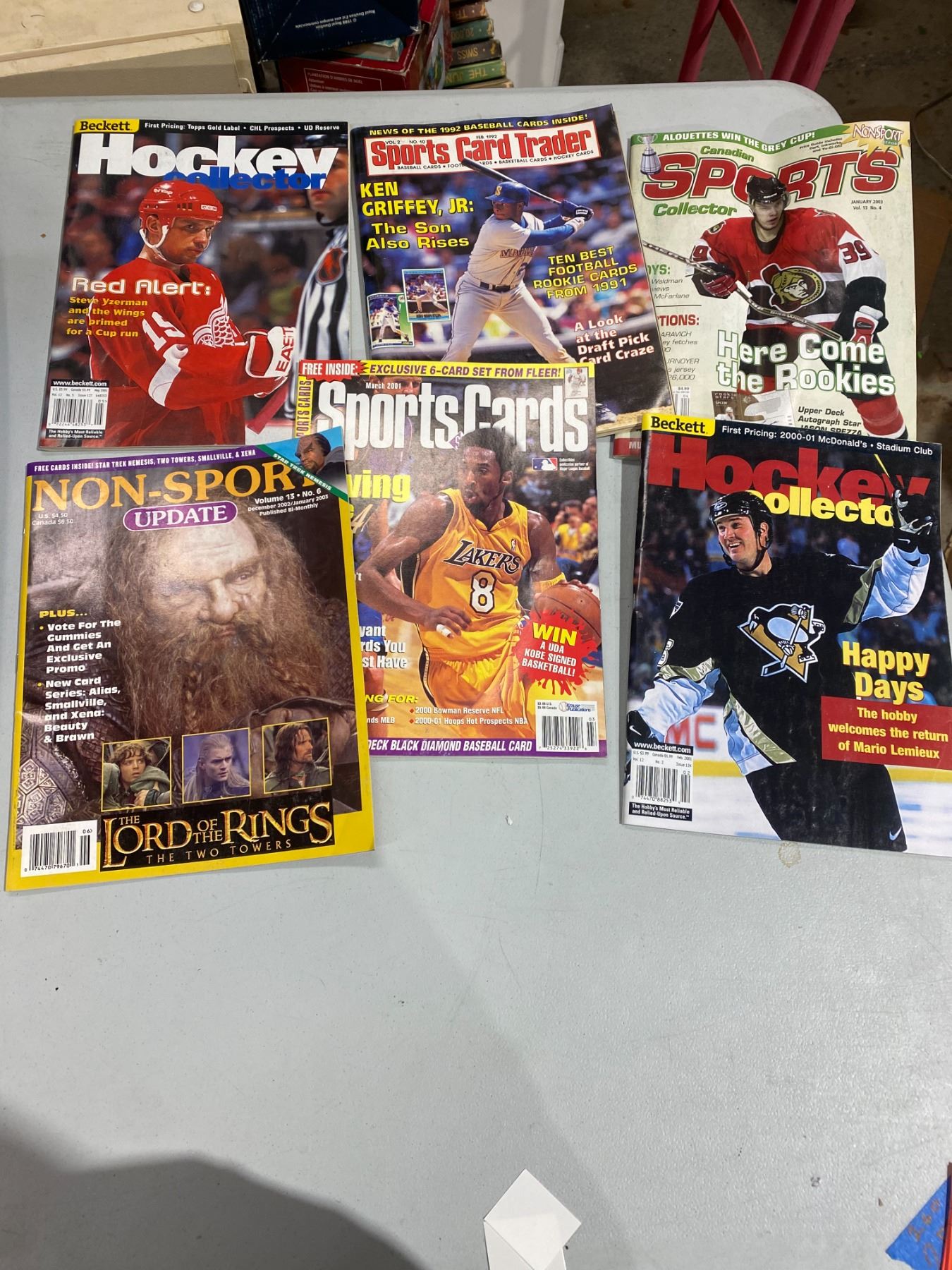 Magazine lot