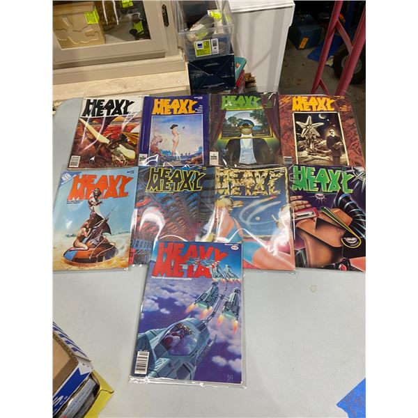 Heavy Metal magazines