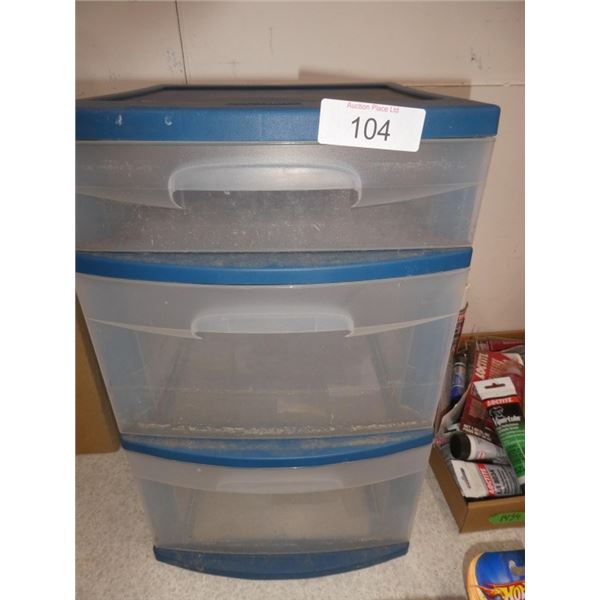 plastic organizer
