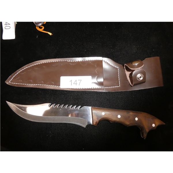 New knife with carrying case