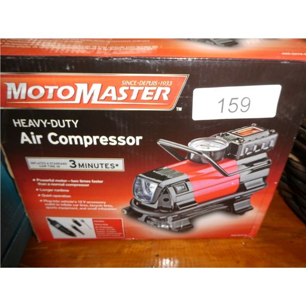 MotoMaster heavy-duty air compressor