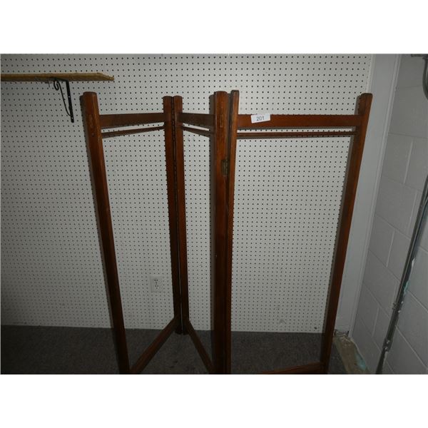 Vintage Wooden room divider/ privacy screen