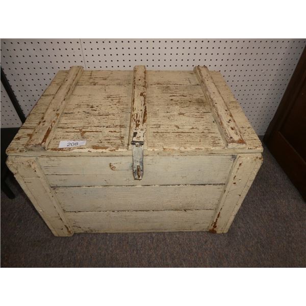 wooden storage box
