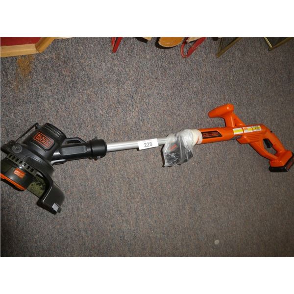 Black & Decker string trimmer