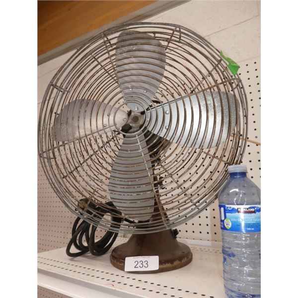 vintage electric table fan