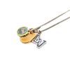 Image 1 : Louis Vuitton x LOL Silver-tone Charm Necklace