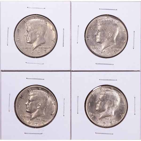 1971-1974 Kennedy Half Dollar Coin Collector's Set