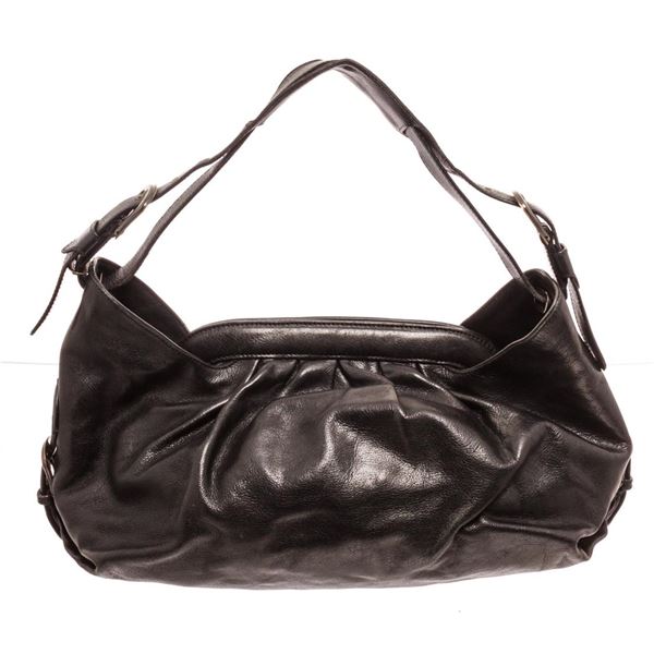 Fendi Black Leather Shoulder Bag