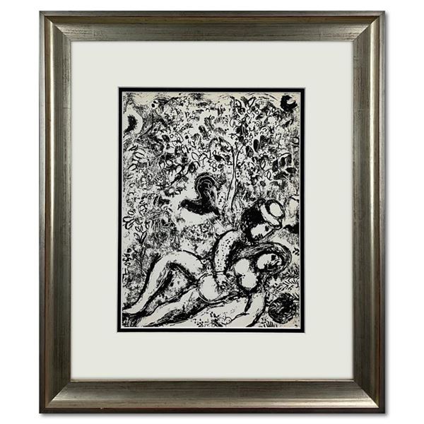 Le Couple a LArbre by Chagall (1887-1985)