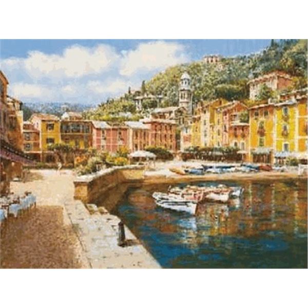 Harbor at Honfleur by Sam Park