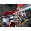 Image 4 : Troy-Bilt Wheel Barrow Filled With Garden Tools And More