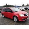 Image 3 : F4 --  2014 DODGE GRAND CARAVAN SE, Red, 155801 KM