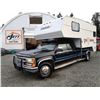 Image 2 : 0B --  1998 CHEVROLET 3500 DUALLY DIESEL 4X4 WITH CAMPER, Black, 134503 KM