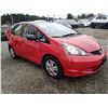 Image 8 : B6 --  2009 HONDA FIT DX-A, Red, 172987 KM