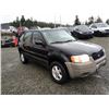 Image 8 : A11 --  2003 FORD ESCAPE XLS 4X4 , Grey, 336385 KM
