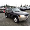 Image 8 : A11 --  2003 FORD ESCAPE XLS AWD , Grey, 336385 KM