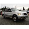 Image 8 : A6 --  2001 FORD EXPLORER SPORT TRAC 4X4, Silver, 222920 KM