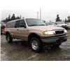 Image 8 : A4 --  1999 MAZDA B4000 CAB PLUS 4X4, Gold, 213202 KM  "NO RESERVE"