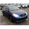 Image 8 : F2 --  2008 TOYOTA MATRIX XR , Blue, 207596 KM