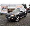 Image 2 : H2 --  2009 FORD ESCAPE LTD 4x4 SUV, BLACK, 122,964 KMS