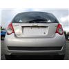 Image 15 : B5 --  2009 CHEVROLET AVEO LS, Silver, 201333 KM