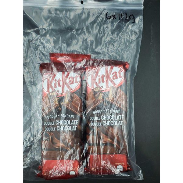 Nestle KitKat Gooey Double Chocolate Bars (6 x 112g)