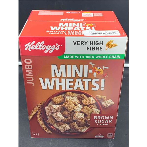 Kellogg's Mini-Wheats Brown Sugar Cereal (1.2kg)