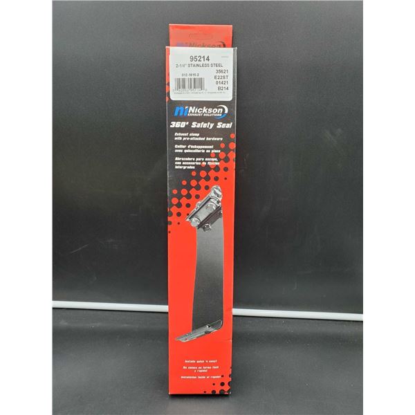 Nickson 2-.25in Stainless Steel Exhaust Solutions