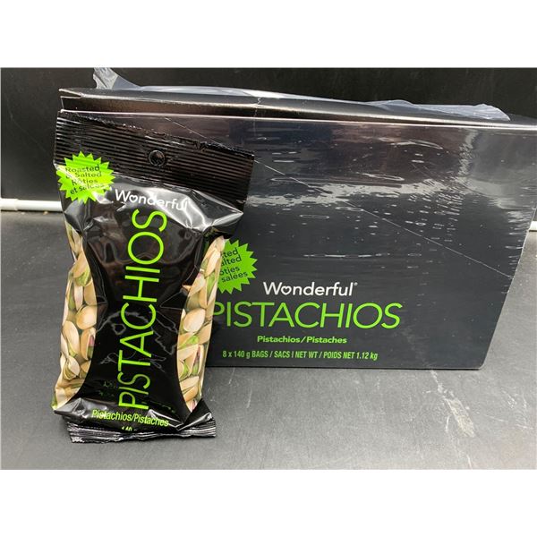 Wonderful Pistachios (8 x 140g)