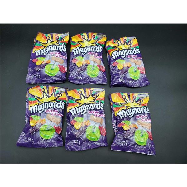 Maynards Wine Gums Candy (6 x 170g)