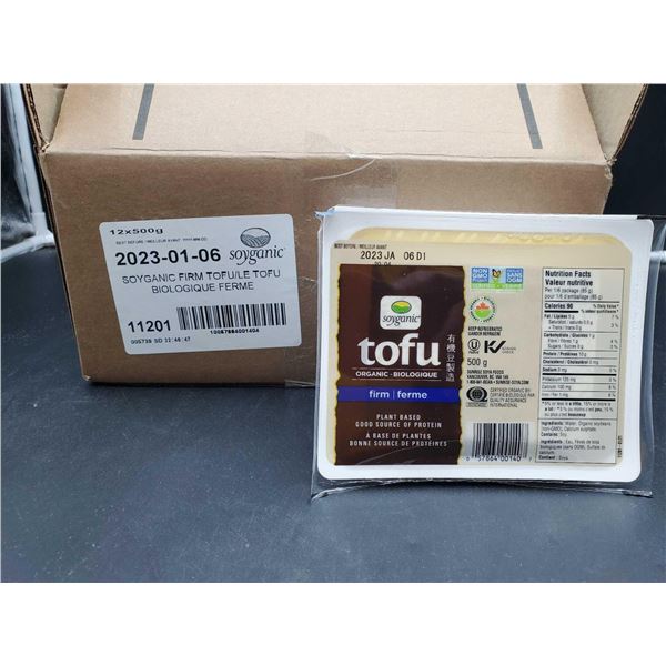 Soyganic Organic Tofu - Firm 12x500g