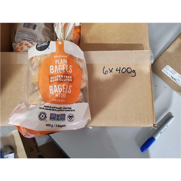 Northern Bakehouse  Gluten Free Plain Bagels 6x400g