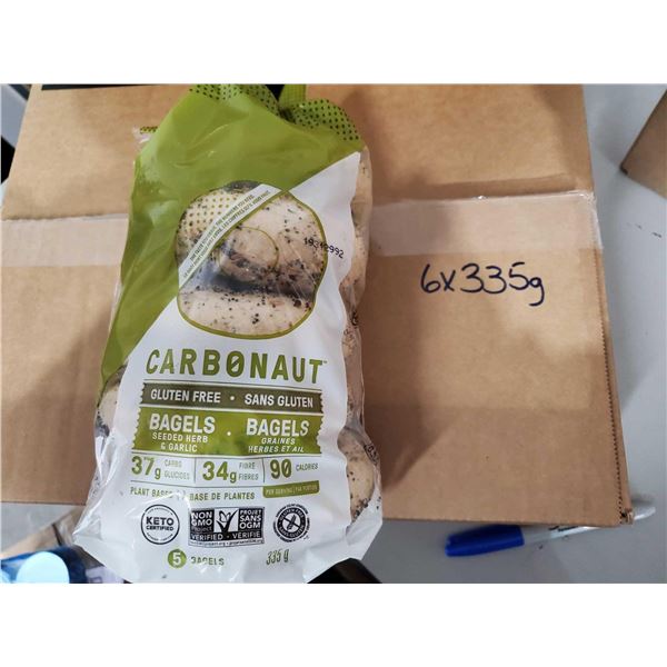 Carbonaut Gluten Free Bagels 6x335g