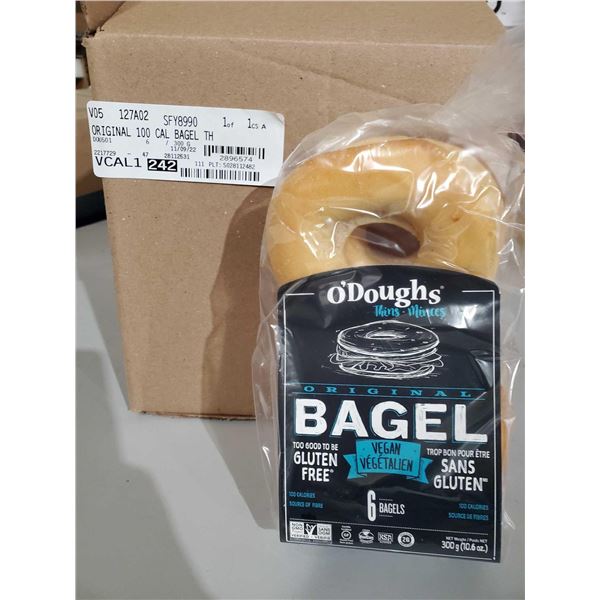 O'Dough's Gluten Free, Vegan Bagels 6x300g