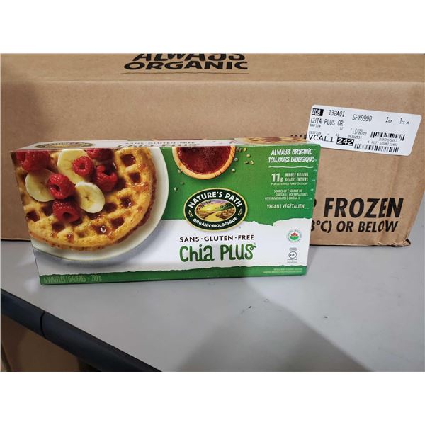 Nature's Path Organic, Gluten Free Chia Plus Bagels 12x210g