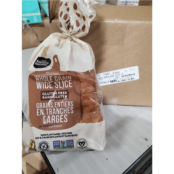 Northern Bakehouse Whole Grain Wide Slice Gluten Free Bread 8x567g