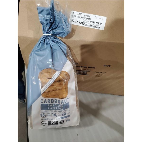 Carbonaut Gluten Free White BRead 8x550g