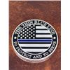 Image 1 : United States The Thin Blue Line Police Officer  Coin