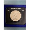 Image 2 : Royal Canada Mint British Columbia 1871-1971 Cased Dollar