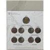 Image 3 : Royal Canada Mint The war of 1812 collection with colored coins set of 9