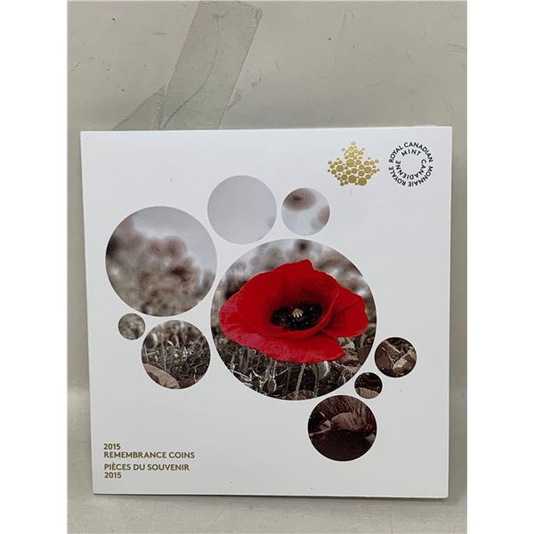 Royal Canada Mint 2015 Remembrance Coin Flanders Fields