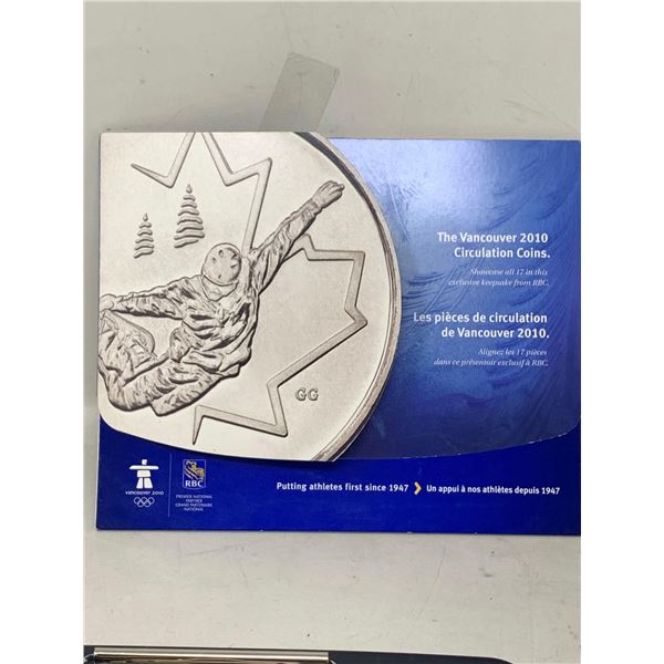 Royal Canada Mint Vancouver RBC Commemorative Quarter & Loonie Collector Set