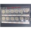 Image 1 : Royal Canada Mint 1999 Canada Provincial Quarter Set Millennium