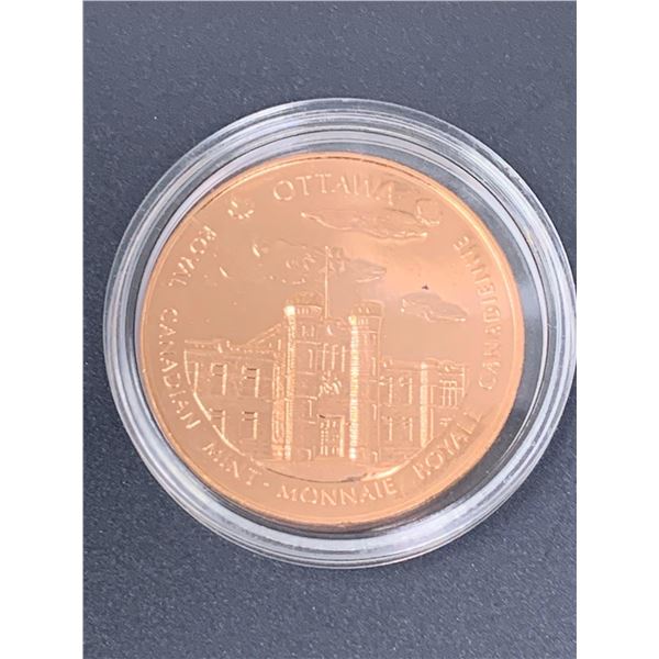 Canada Mint 2005 Copper Commemorative Coin in Case